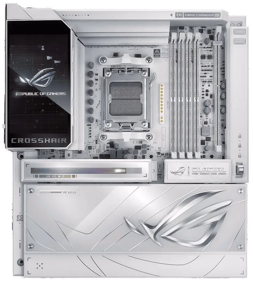 Torrejón de Ardoz PC - Montaje Placa Base ASUS ROG CROSSHAIR X870E GLACIAL Torrejón de Ardoz